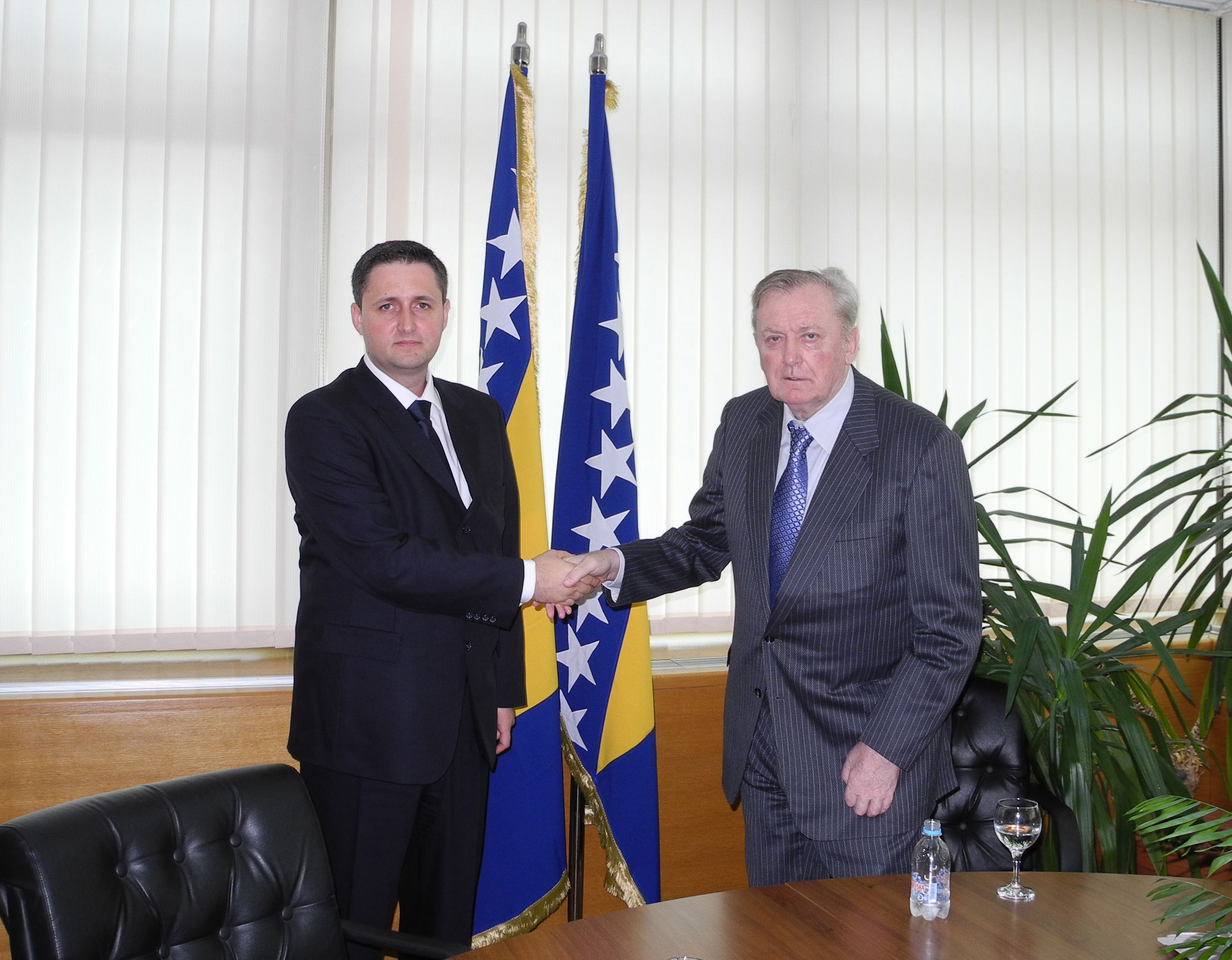 Predsjedatelj Zastupničkog doma, dr. Denis Bećirović primio predstavnike Komiteta za normalizaciju stanja u bh nogomentu
